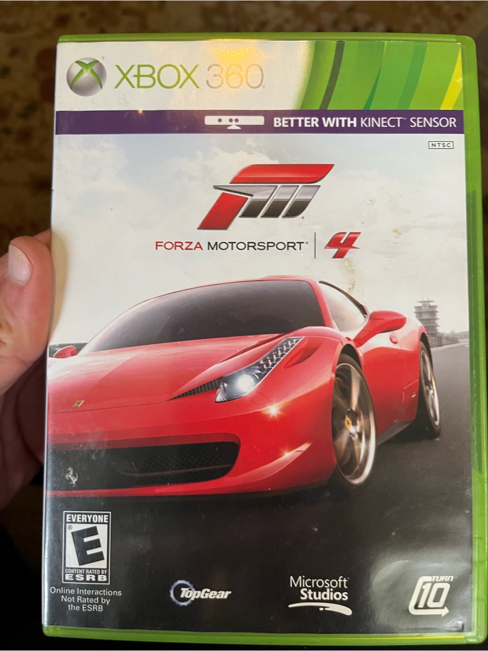 Forza Motorsport 4 (2011) Microsoft Xbox 360 Racing Game Complete in Box (CIB)